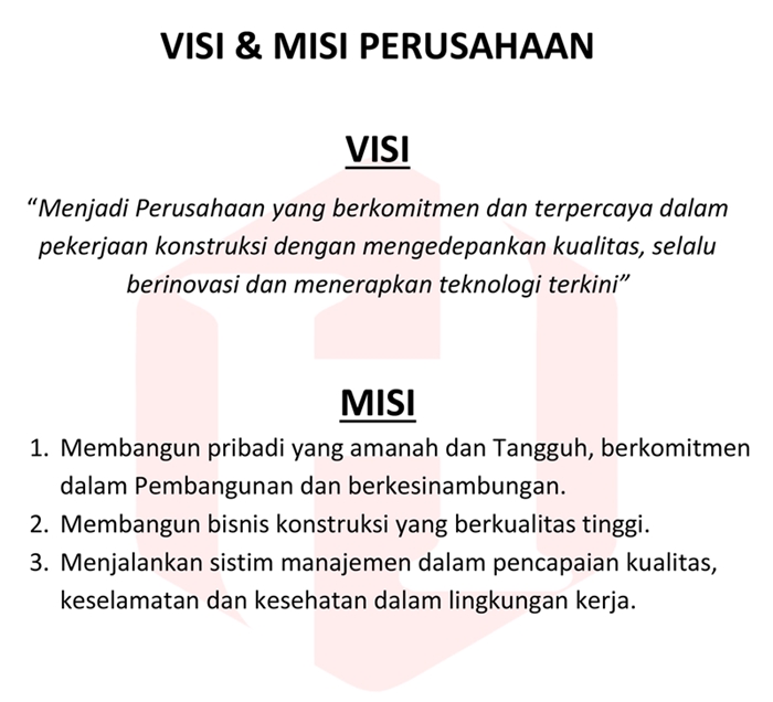 VISI dan MISI